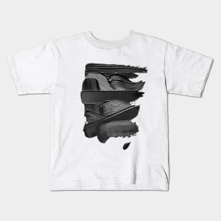 Black paint Kids T-Shirt